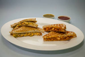 Special bread omelette [4 eggs]