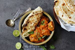 Butter Chicken With Roti