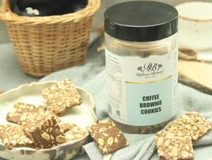 Coffee Brownie Cookies Jar