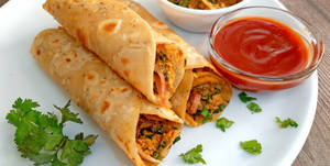 Panner Tikka Roll