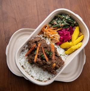 Korean Cauldron Short Ribs Bento
