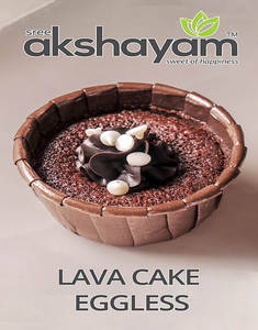 Lava Cake (eggless)