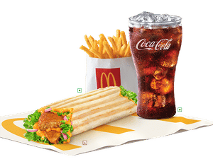 Tandoori Chicken Wrap Meal