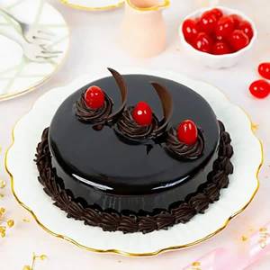 Eggless Pure Chocolate Cake (1 Pound)