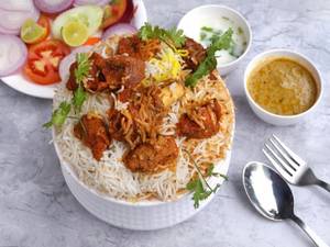 Mutton Fry Piece Biryani