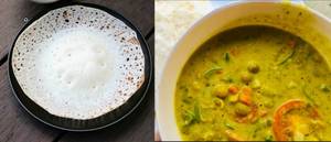 3 Appam + Veg Kuruma (500 Ml)