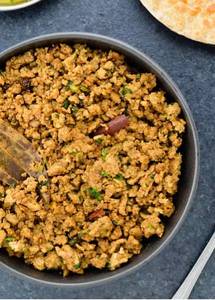 Chicken Keema With 3 Chapati/paratha