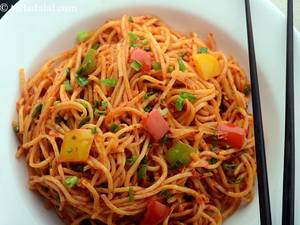 Veg Chilli Garlic Noodles