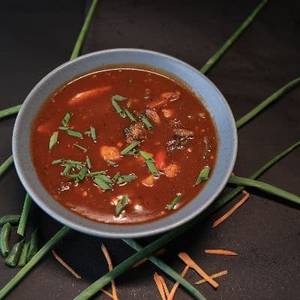 Babycorn N Mushroom In Schezwan Sauce