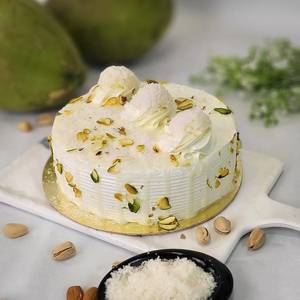 Coconut Rajbhog Cake