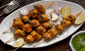 Tandoori Mushroom Tikka