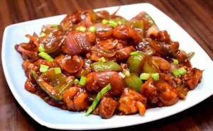 Chilli Mushroom Dry