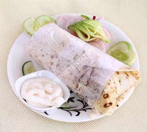 Veg Falafel Shawarma Roll
