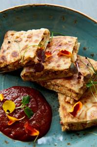 Aloo Paratha [signature Dish Mouth Melting Thick Fat Juicy Paratha ] 