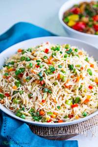 Veg Fried Rice (Dhaba Style)