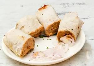 Hariyali Tikka Chaap Roll Veg   