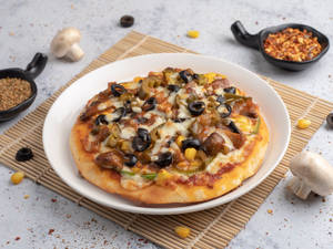 12" Large Mushroom Delite Pizza