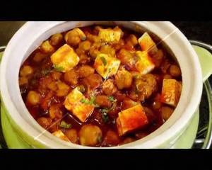 Chana paneer masala