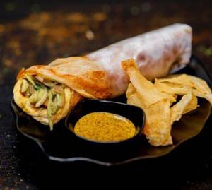 Double Egg Chicken Roll