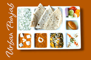 Punjabi Thali With Tawa Roti