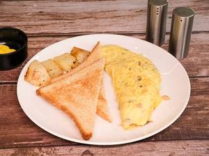 Mushroom & Cheese Omelette