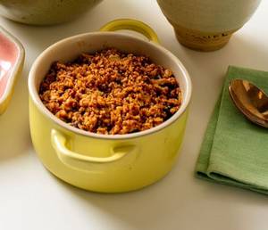 Oat & Almond Crumble With Blueberry & Plum