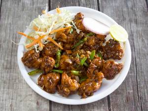 Mushroom Manchurian Dry
