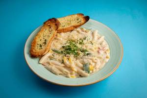 Veg Bell Peppers & American Corn Pasta