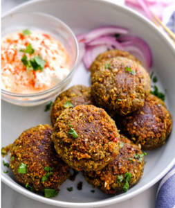 Mushroom Veg Shami Kebab (4pcs.)