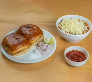 Amul butter Cheese Pav Bhaji