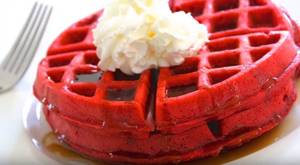 Red Velvet Waffle