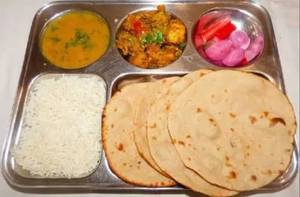 Dal+kofta Of Your Choice + Rice +2 Pcs Roti
