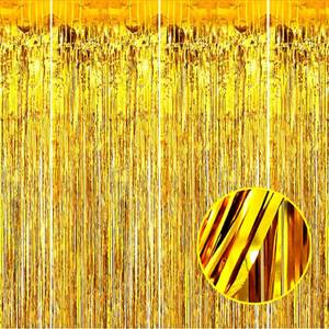Foil Fringe Curtain (golden)e