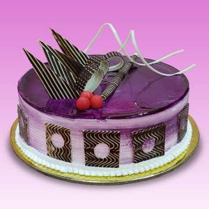 Blackcurrant Cake [Eggless] [1.5 Pound]