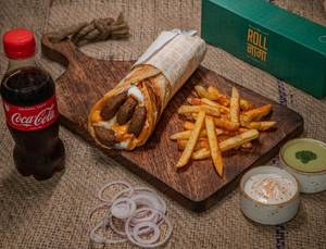 Veg Kathi Roll Combo (serves 1)