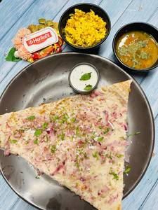 Paneer Onion Masala Dosa