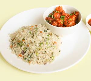 Gobi Manchurian Fried Rice