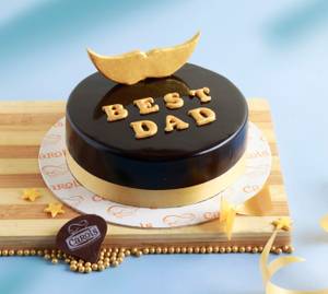 Father's Day Special Best Dad Chocolate Truffle Cake [500 Grams]        