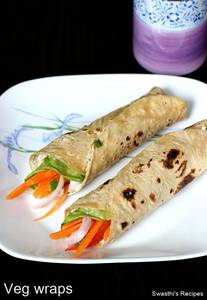 Thousand Island Veg Wrapre