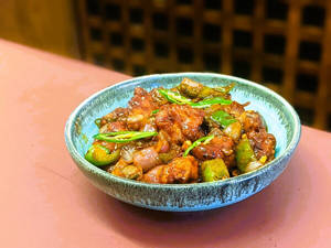 Chilly Chicken (Boneless) Dry