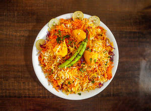 Aalu Birayni  With Salad