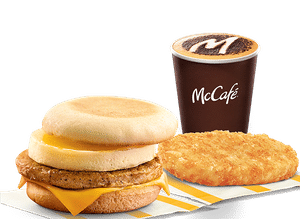 Sausage with Egg McMuffin 3 Pc Meal