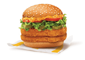 McSpicy Deluxe Chicken Double Patty Burger