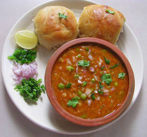 Pav Bhaji (serve For 1-2)