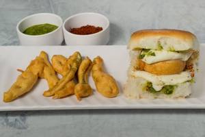 Plain Mayonnaise Vada Pav