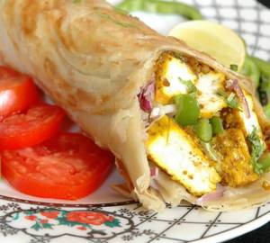 Spicy Paneer Roll