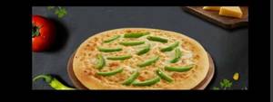 Cheesy Capsicum Pizza