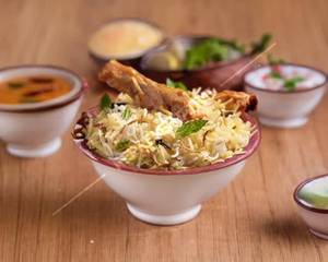 Chicken Tangdi Biryani