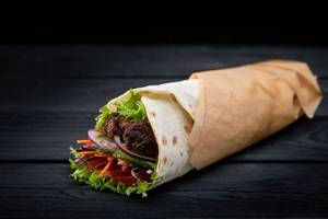 Chicken Patty Wrap