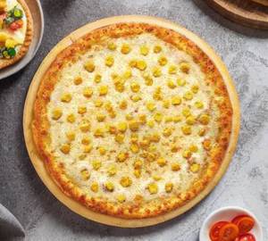 Corn pizza